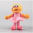 thumbnail image 1 of Peluche con forma de marioneta Zoe Girl de Sesame Street, 23 cm, con ojos de plástico, 1 of 2