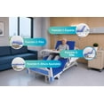 thumbnail image 4 of Gambimedic Cama Hospitalaria Electrica 3 Motores Posicion Silla Elevacion Respaldo Altura Ajustabl, 4 of 12