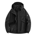 thumbnail image 2 of Windbreaker Jacket for Men 2025 Lightweight Breathable Windproof Waterproof Zip Up Hooded Jacket with Pockets, 2 of 8