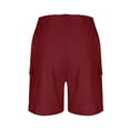 thumbnail image 7 of Delliss Men's Sports Cargo Casual Shorts Drawstring Loose Stylish Shorts With Multi Pocket, 7 of 7