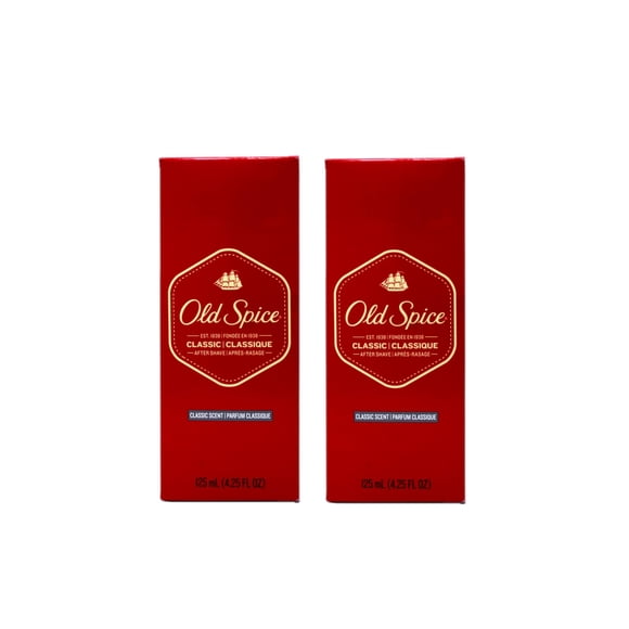 After Shave Old Spice Classic 125 ml (paquete de 2)