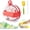 Red, variant on Ice Cube Maker Bottle | 2 in 1 Ice Cube Maker Bottle with Straw | Cup with Built in Ices Mold Portable Silicone Easy Release Proof Beverage Cooler for Gym Travel Beach Camping Summer (Green, 500ML)