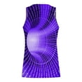 thumbnail image 2 of Mens TanksTawop Mens Tank Tops Round Neck Sports Printed Sleeveless Casual Tank Tops for Men for Men Tank Tops for Men Purple 6xl, 2 of 4