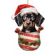 thumbnail image 2 of Fiudx Colgante Navideño de Perro, Acrílico, Diseño de Luces Multicolor, Juego de 2 Piezas, Decoración Versátil para Coche y Árbol, Regalo Festivo, Tamaño 8 X 5 Cm., 2 of 6