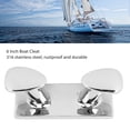 thumbnail image 3 of Cornamusa Para Barco De 6 Pulgadas, Acabado Brillante, Fácil Instalación, Resistencia A La Corrosión, Cornamusa Para Barco Marino, Acero Inoxidable 316, Multiusos Para Barcos,, 3 of 7