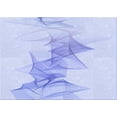 thumbnail image 1 of Ahgly Company Indoor Rectangle Patterned Lavender Blue Area Rugs, 2' x 5', 1 of 6