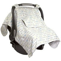 Summer Muslin Little Looks Car Seat Cover, Arrow Stripe
