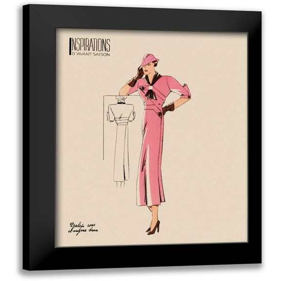 Berman, Susan 12x14 Black Modern Framed Museum Art Print Titled - Inspirations II