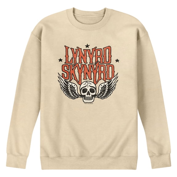 Lynyrd Skynyrd - Skull Wings - Men's Crew Fleece Sweatshirt
