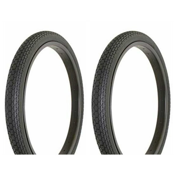 two Tire 20 x 1-3/4 S7 Black/Black Side Wall FR-120A.