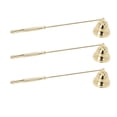 thumbnail image 1 of Candle Extinguisher Snuffer, Golden Iron Plating Bell Shaped Candle Snuffer  For Tea Light Candles, 1 of 8