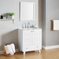 thumbnail image 3 of Bathroom Vanity Cabinet with 2 Soft Closing Doors and Drawer, Freestanding Solid Wood Dresser Vanity Table, 3 of 8