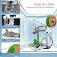 thumbnail image 3 of 3D Printing Filament Basic PLA Filament 1.75mm 300mm/s 1kg Cardboard Spool Dimensional Accuracy +/- 0.03 mm Fit Most 3D FDM Printer, Green, 3 of 7
