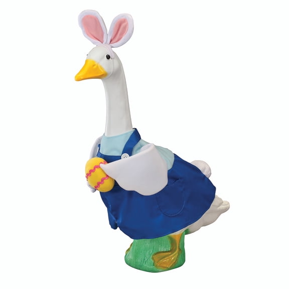 Gaggleville Easter Bunny Boy Outfit, Fits 23" H Large Porch Goose by Fox Valley Traders