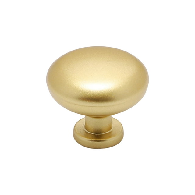 Outils de Menuiserie Poignées d'Armoire en Alliage de Bronze pour Portes de Tiroir – Matériel de Cuisine en Laiton Satiné avec Design Rond Moderne Poignées en Métal pour Chambre et Maison