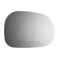 thumbnail image 2 of Convex Passenger Side Mirror Glass for 1998-2001 Mercedes-Benz ML320 W/O Baking Plate, 2 of 4
