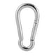 thumbnail image 1 of Mosquetones de acero inoxidable de 14 cm de largo para camping y mochileros 10cm, 1 of 8