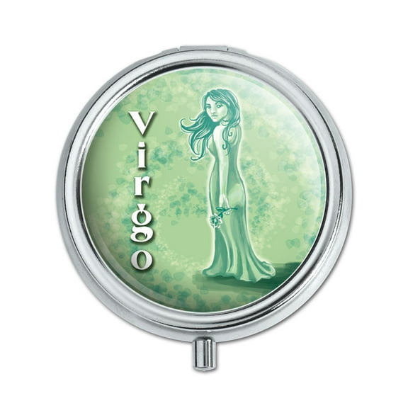 Virgo Zodiac Pill Box