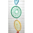 thumbnail image 3 of Colorful 7 Chakra Symbols Zone Colors Dreamcatcher Yoga Wall Decor Mobile, 3 of 8