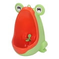 thumbnail image 2 of Urinario infantil divertido con objetivo de puntería, de plástico, montado en la pared, para entrenamiento de orinal, para niños pequeños, amarillo, 2 of 14