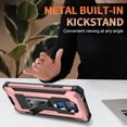 thumbnail image 6 of Moto G Play 2021 Case, Rosebono Hybrid Slim Colorful Armor Shockproof Impact Resistant Protective Cover Case With Kickstand For Moto G Play 2021 (Rose Gold), 6 of 8