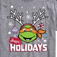 thumbnail image 3 of Teenage Muntant Ninja Turtles - Happy Holidays  - Men's Short Sleeve Graphic T-Shirt, 3 of 5