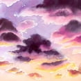 thumbnail image 3 of Popp, Grace 20x20 Black Modern Framed Museum Art Print Titled - Sunset Haze II, 3 of 5