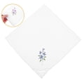 thumbnail image 4 of Cotton Handkerchief Lace Handkerchief Flower Embroidery Pattern Handkerchief, 4 of 8