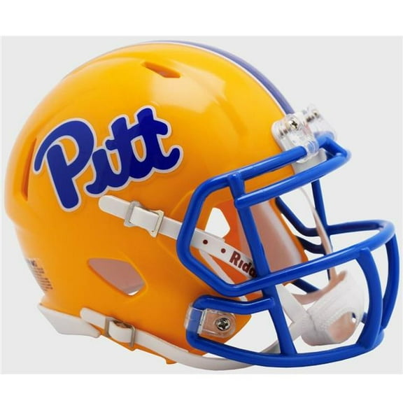 Riddell  Pittsburgh Panthers Replica Mini Speed Style Helmet, Gold