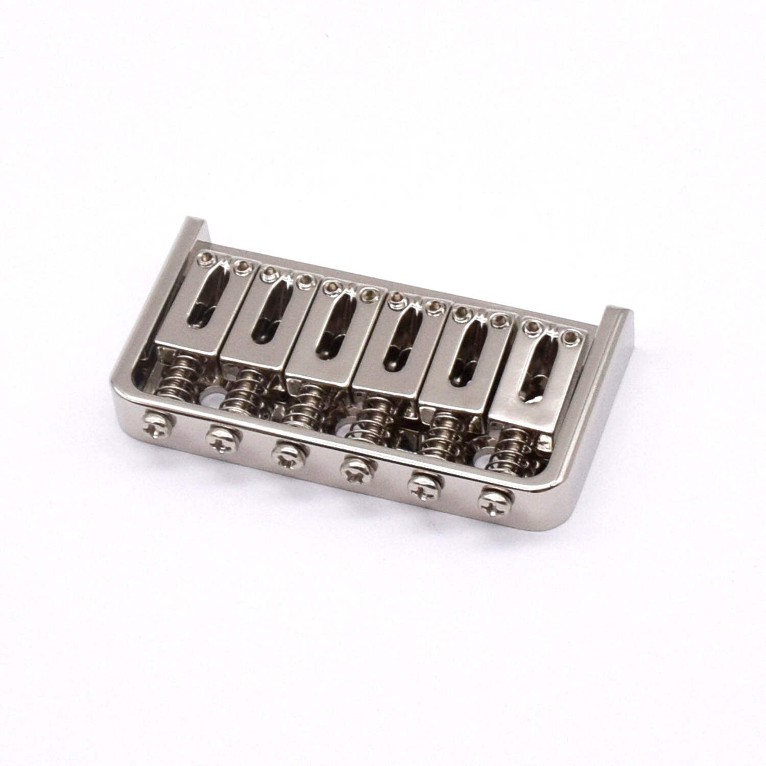 KD By AxLabs 6-String Hardtail Bridge - String-Through-Body, 3-Screw Mount