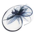 thumbnail image 1 of Sombreros de de Cóctel Fascinator de Plumas Nupciale Mujer Tocados Diademas - , 3 BLESIY fascinators hat women, 1 of 8