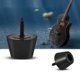 thumbnail image 4 of 8 piezas pies de goma redondos 30x20mm pies de goma base antivibración Pad Pad para altavoz amplificador de guitarra con tornillos, 4 of 8
