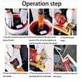 thumbnail image 3 of Grease Oil Suction Pan, Easy Use Car Oil Suction Cup Reliable Rugged  for Car, 3 of 8