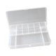 thumbnail image 5 of Caja de aparejos de pesca Organizador de equipo de pesca Caja de señuelos resistente con múltiples compartimentos para Claro, 5 of 8