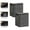 2pcs M#A05, variant on Dust-Proof Comforter and Bedding Organizer, Foldable Large Capacity Storage Bags with Reinforced Handles & Sturdy Zipper, for Blankets Pillows Quilts Seasonal Clothes Closet Under Bed Storage(2M)