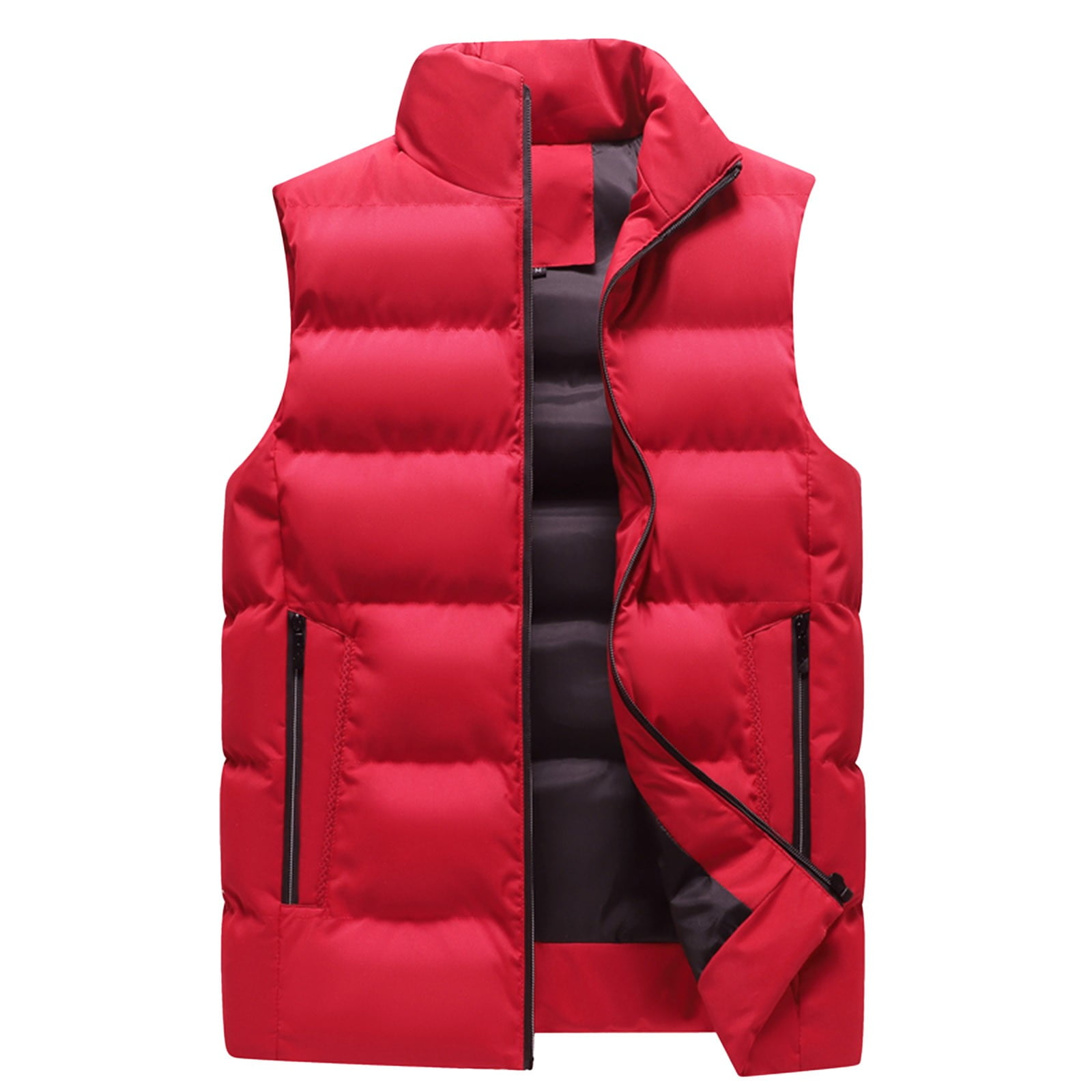 【maro】ERL check padded downvest maro様専用】ERL check padded downvest（Maroon Solid High