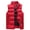 Red, variant on WREESH Fashion Vest Men'S Work Jacket Standing Collar Multiple Pockets Outdoor Photography and Sports Jacket Coat Blue