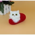 thumbnail image 1 of Pantoufles de Simulation pour Ornements de Chat, 1 of 3