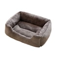thumbnail image 2 of Frogued Plush Pet Nest Orthopedic Dog Sofa Bed for Small Medium Dogs Soft Cat Couch Washable Cat/Puppy Sleeping Bed (Grey,L), 2 of 13