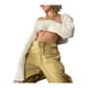 thumbnail image 3 of Txlixc Abrigo de suéter de punto ultracorto para mujer, ropa de versión suelta simple de estilo sexy Txlixc Moda, 3 of 10