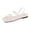 Beige,#052, variant on Women's Trendy Flat Sandals Strappy Square Toe Dressy Walking Vacation Shoes No Heel Going Out Mule Slides,37