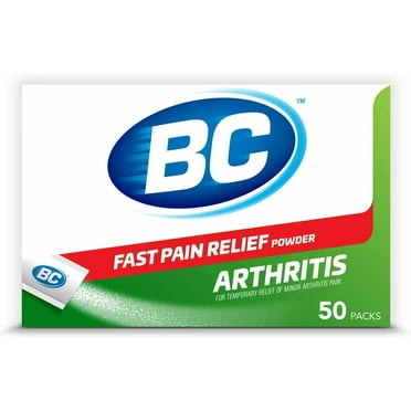 Bc Arthritis Formula Pain Reliever Powders 50 ea
