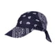 thumbnail image 3 of Pañuelo tipo bandana para mujer, gorro multifuncional, turbante para la cabeza, ideal para ciclismo y viajes. Azul marino, 3 of 9