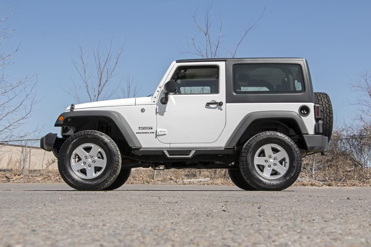 Rough Country 3.25" Lift Kit for 2007-2018 Jeep Wrangler JK | 2-Door - 67640