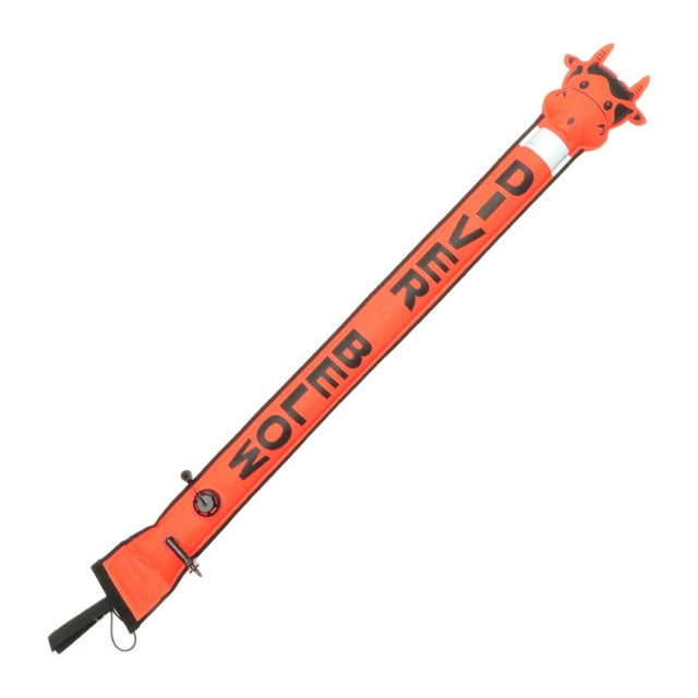 S SERENABLE Surface Marker Buoy Lightweight High Visibility Professional Inflatable Buoy Red