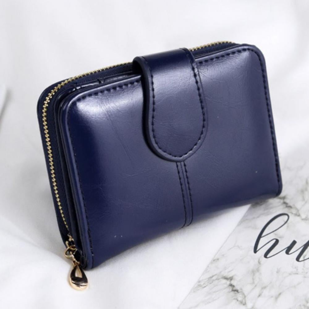 Oaktree Women Wallet Purse Female Short Wallet PU Leather Multi-function Purse  Small Money Bag Coin Pocket Wallet 