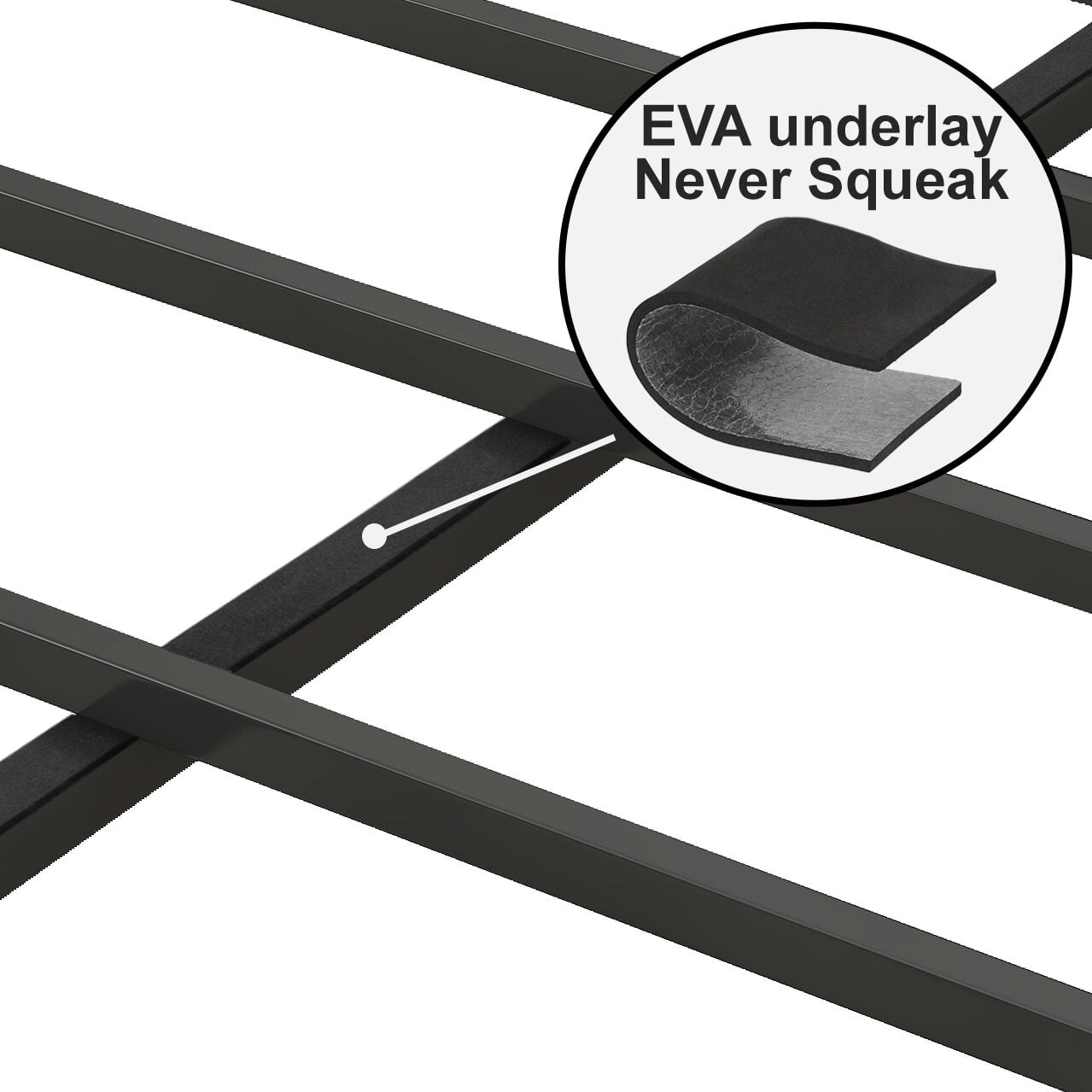 Bed Frames Full Size Bed Frame with Charging Station, Upholstered Headboard, Metal Platform, Grey,Adjustable Bed Base