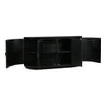 thumbnail image 4 of HomeStock Artistic Accomplishment Sideboard Black , Modern Sideboard, Wooden Sideboard, Glass Sideboard, Rustic Sideboard, Contemporary Buffet, Storage Buffet, Minimalist Sideboard, Metal Sideboard, 4 of 5