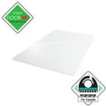 thumbnail image 3 of Floortex® Valuemat® Polycarbonate Rectangular Chair Mat Low Pile Carpet 48" x 60", 3 of 13