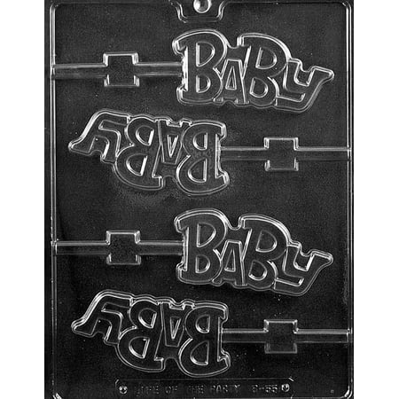 Baby Lollipop Chocolate Mold - B055 - Includes Melting & Chocolate Molding